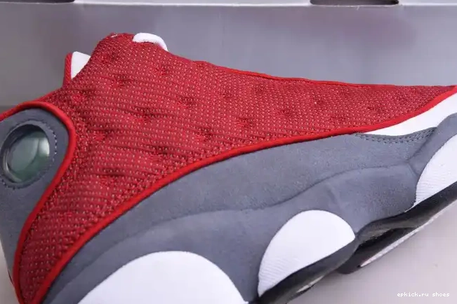 Cheap Air Flint Grey Red Gym Retro Jordan 414571-600 13 0531